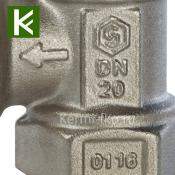 Клапан термостатический угловой SVT 0004 000020 STOUT